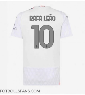 AC Milan Rafael Leao #10 Replika Bortatröja Damer 2023-24 Kortärmad